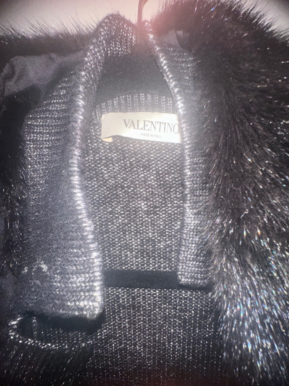 Valentino fur sweater